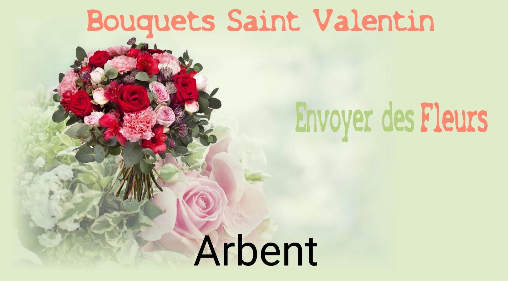 Roses de Saint-Valentin livrées à Arbent